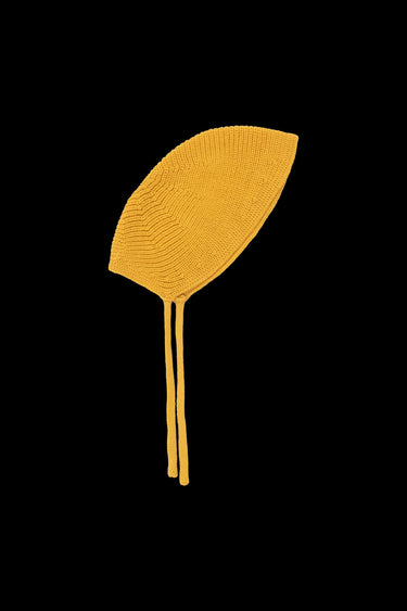 Gommu Cord Hat Mustard